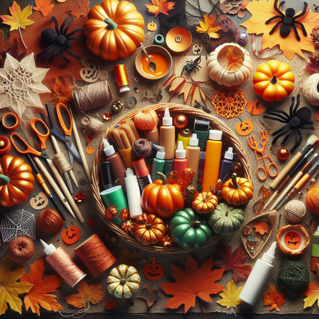 Craft Supply Surge: DIY Halloween and Fall Project Materials That Sell
