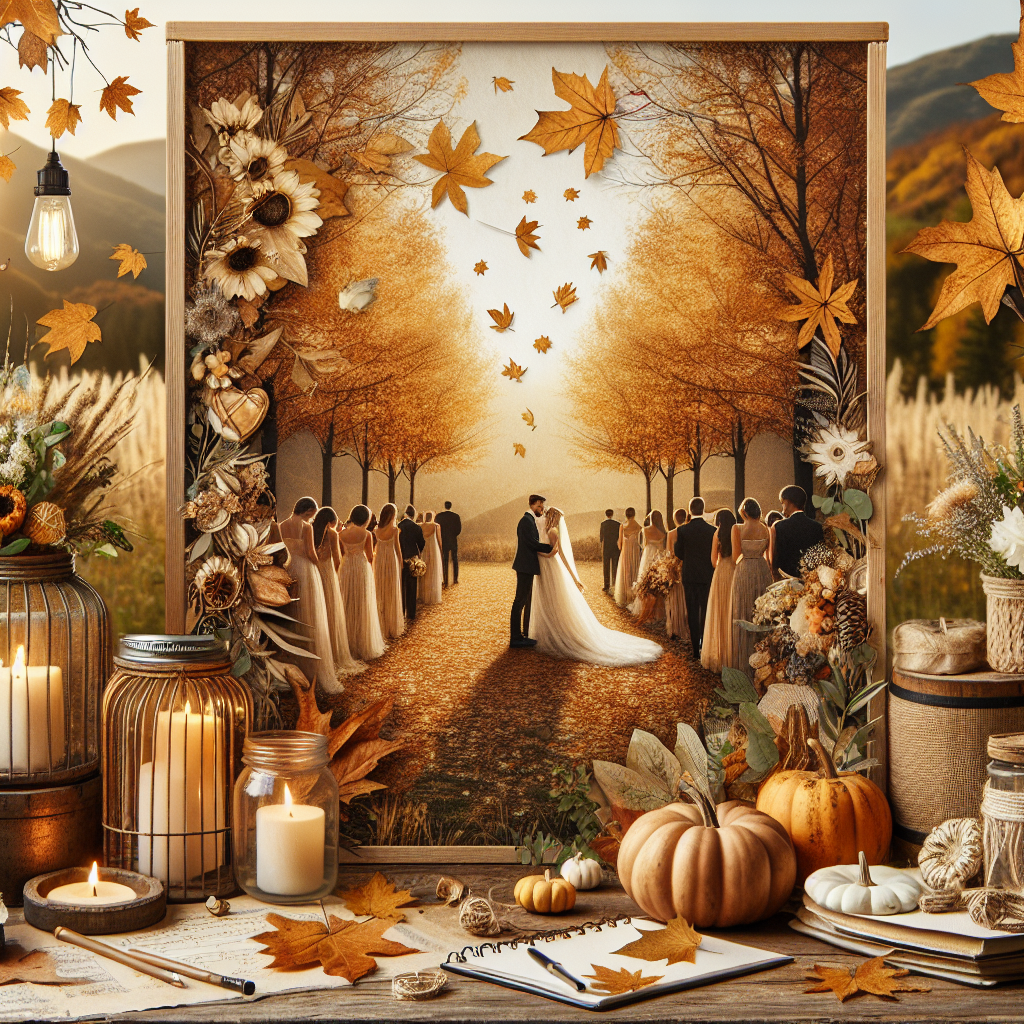 October Wedding Season: Rustic Fall Decor That Brides Will Buy