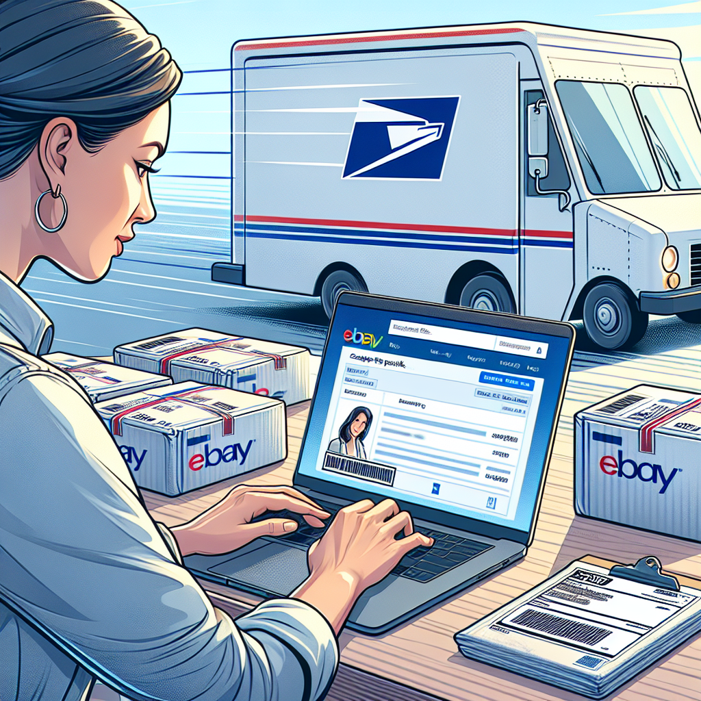 Scheduling USPS pickup for your eBay items