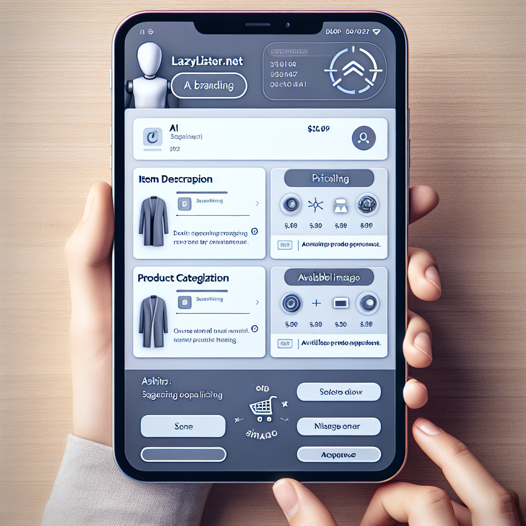 Using AI to help list items on eBay